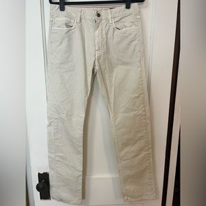 Vineyard Vines 5 Pocket Pant, 32x32, White Canvas